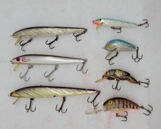 Rebel Fishing Lures With Treble Hooks