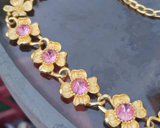 Trifari Dogwood Necklace 