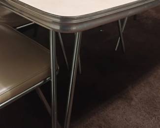 1950s Formica Chrome Table