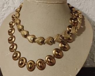 '80s gold chokers