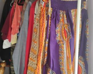 African skirts and other clothing
