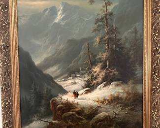 Ludwig Munninger Oil Painting