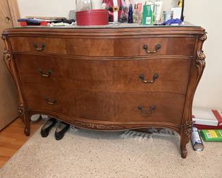 French Provincial Triple Dresser
