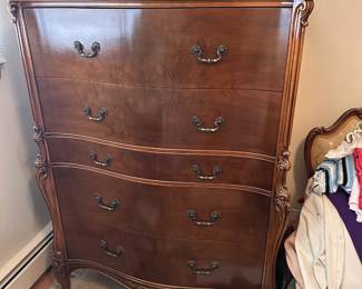 French Provincial High Chest