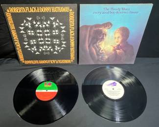 1970's Vinyl Records The Moody Blues & More