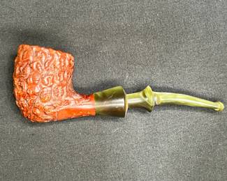 Vintage Alpha Charisma Rustic Briar Pipe