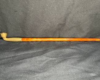 VTG Japanese Brass + Bamboo Kiseru Smoking Pipe