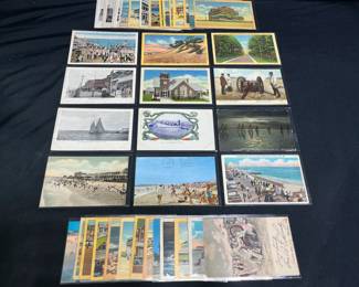 41 Vintage Ocean City MD Post Cards
