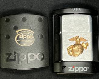 Zippo US Marine Corp Emblum Windproof Lighter