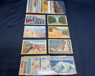 40 Vintage Ocean City MD Post Cards
