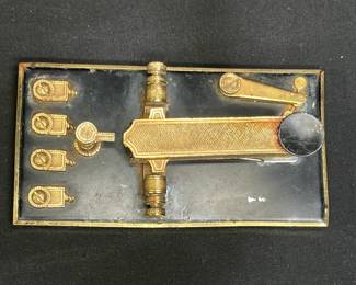 Vintage Morse Code Telegraph Key Stapler
