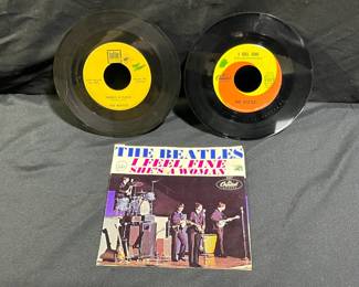 The Beatles Twist & Shout & I Feel Fine Records