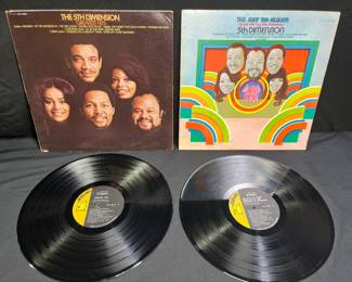 Two The 5th Dimension Record Albums