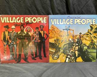 Village People Record Albums Cruisin' & Macho man