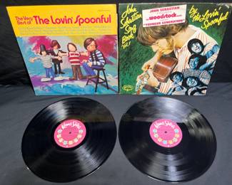 2 Vintage Lovin Spoonful Record Albums