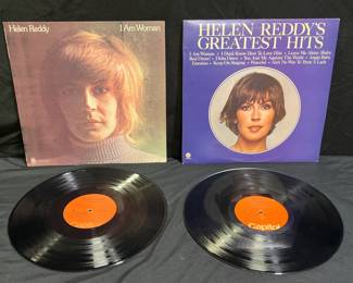 Helen Reddy I am Woman & Greatest Hits Albums