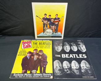 Beatles "Pictures for framing" Teen Talk & More