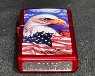 New Zippo Mazzi Freedom Watch Lighter