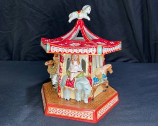 Villeroy & Boch Doll Carousel Candle Holder