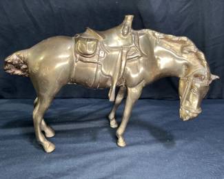 Brass Copper Horse Statue