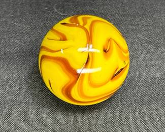  28mm Bumblebee Glass Marble