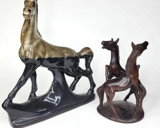 Artisan Horse Figures