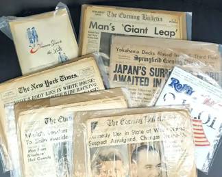 1960s Headline Issue Newspapers Magazines