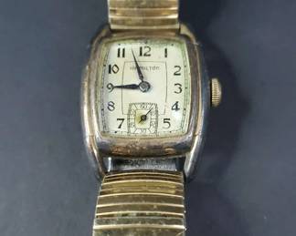 1940s Hamilton Boulton Watch For Indiana Jones Fans