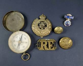 British, German, Chinese Military Collectibles