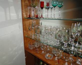 Lots of glasses