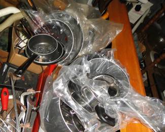 New pots and pans