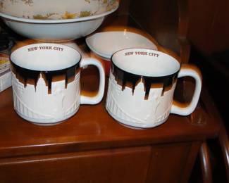 New York City Starbucks cups