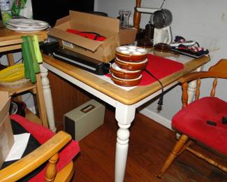 Kitchen table, chairs