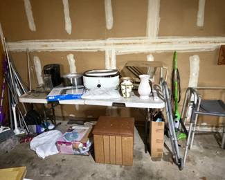 Roasting oven 2/ record box/ walker/ Keurig