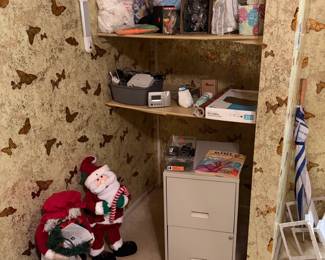 File Cabinet, misc decor office
