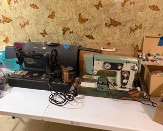 Vintage sewing machines