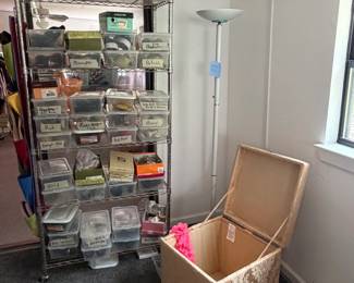 Ladies Shoes size 11- plastic bin included! 