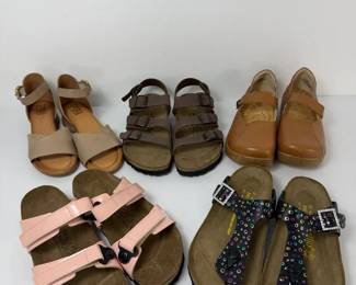 Womens Designer  Comfort Shoe Collection Birkis, Papillio, Miz Mooz  Fionna