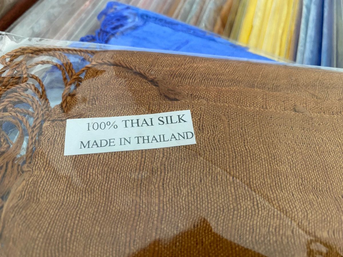 Thai 100% Silk Scarves