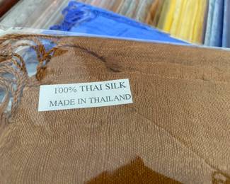 Thai 100% Silk Scarves