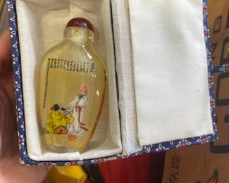Chinese Interior Painted Vase