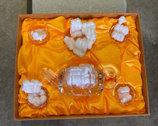 Crystal Tea Set