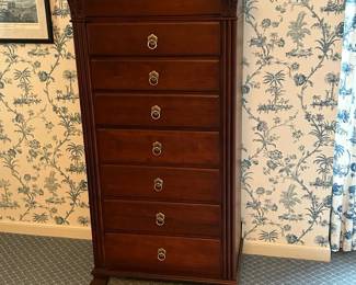 002 Ethan Allen British Classics Tall Chest