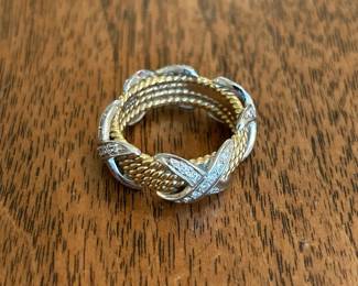 Tiffany Co 18k 750 Gold Ring