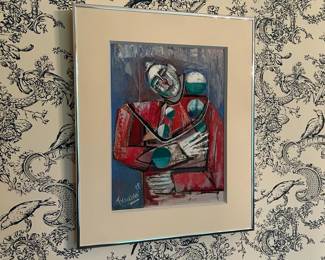004 Vintage Nahum Tschacbasovi Oil Painting