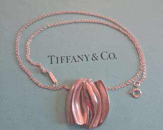 Tiffany Co. Sterling Silver Necklace Pendant
