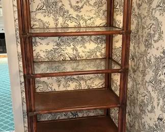Bamboo Style Rattan Shelf