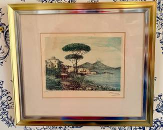 Havas Original Color Etching