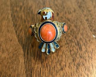 18k Egyptian Style Ring