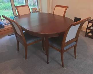 Dining Table With Four Chairs